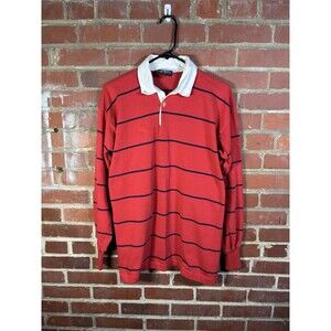 Vintage 90s Canterbury New Zealand Rugby Jersey Shirt Striped Red Mens L 44